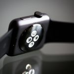 black and silver car gear shift lever