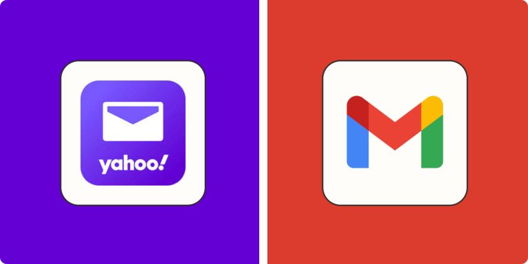 gmail and yahoo
